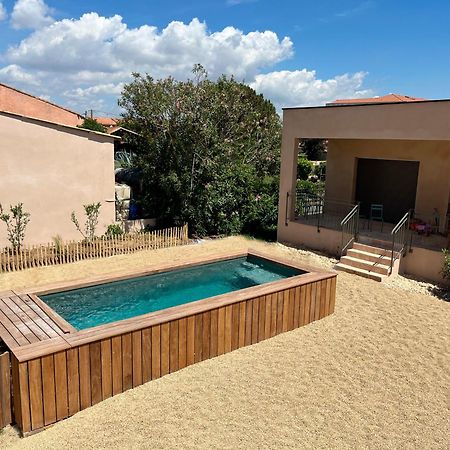 Villa Familiale Avec Piscine Hyper Centre Valras-Plage Buitenkant foto